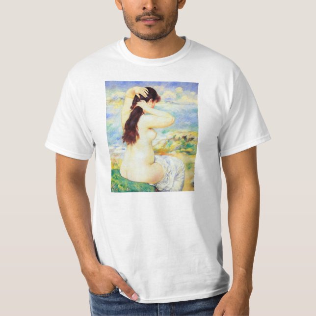 Camiseta Um Bather por Pierre Renoir (Frente)