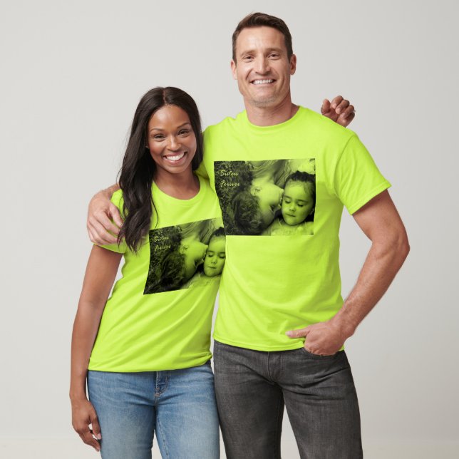 Camiseta Um Beijo para O/Sisters para a Tripulação Básica d (Unissex)