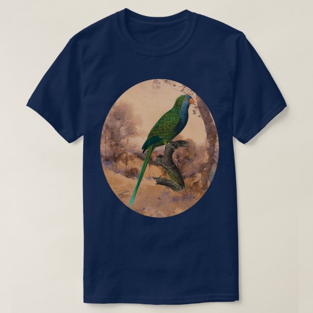 Camiseta Um belo papagaio 4 (Frente do Design)