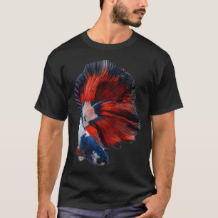 Camiseta Um belo peixe Guppy, Guppies fancy, luta tailandes