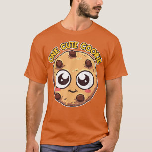 Camiseta Um Biscoito Bonito Funny Kawaii Chocolate Bajuland