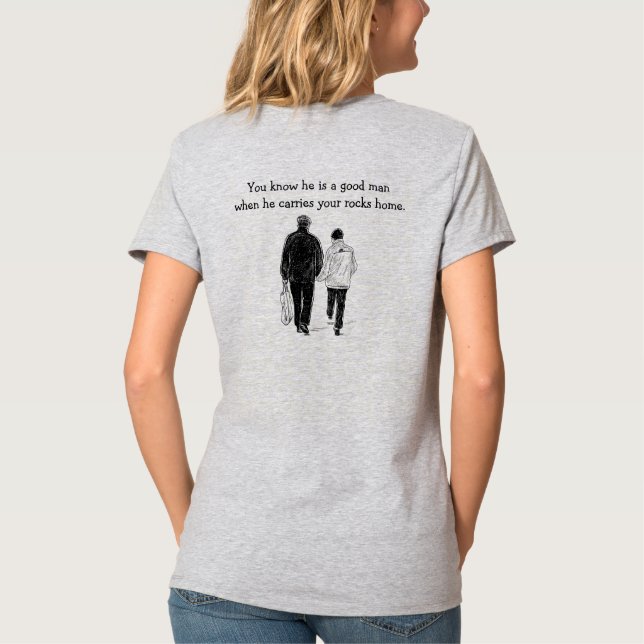 Camiseta Um Bom Homem   (Verso)