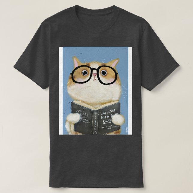 Camiseta Um Bom Livro (Frente do Design)