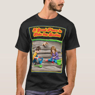 Camiseta Um Bom Lugar Esconde Os Corpos Engraçados Sarcásti