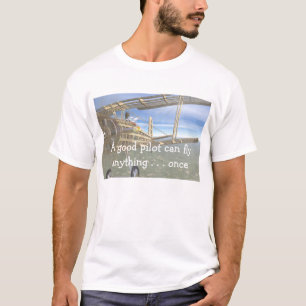 Camiseta Um bom piloto