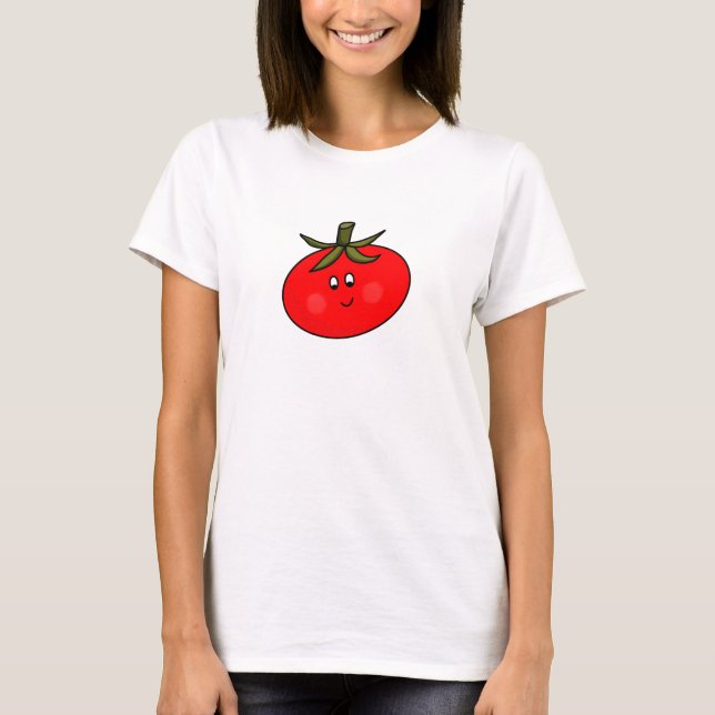Camiseta Um bom tomate (Frente)