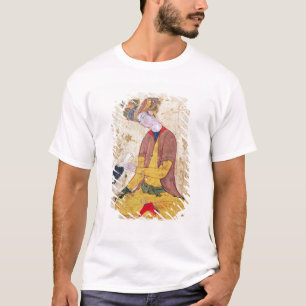 Camiseta Um caçador que afaga seu falcão