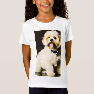 Camiseta Um cachorrinho sorridente