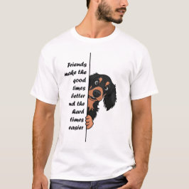 Camiseta um cachorro do Jordan Setter