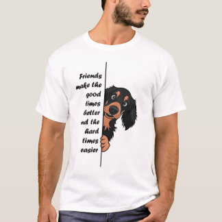 Camiseta um cachorro do Jordan Setter