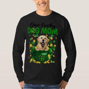 Camiseta Um Cachorro Feliz Mãe Ouro Engraçado Retriever Mãe