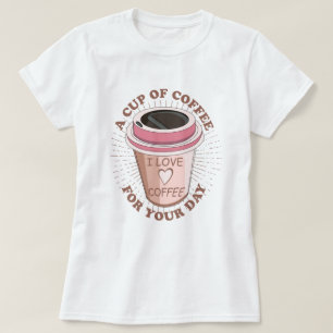 Camiseta Um café