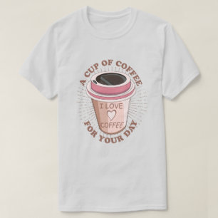 Camiseta Um café
