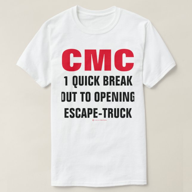 CAMISETA UM CAMINHO DE ESCAPE (Frente do Design)