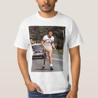Camiseta "Um canadense de 21 anos chamado Terry Fox começou