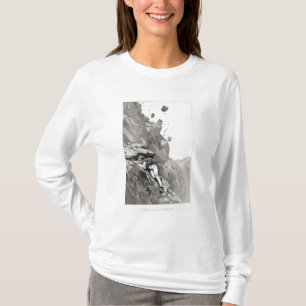 Camiseta Um Cannonade no Matterhorn, 1862, 'do Asc