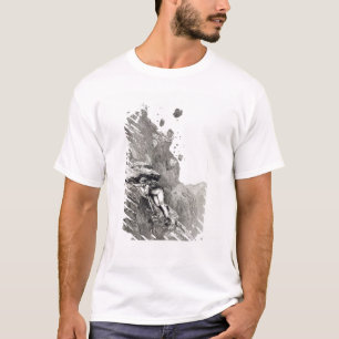 Camiseta Um Cannonade no Matterhorn, 1862, 'do Asc