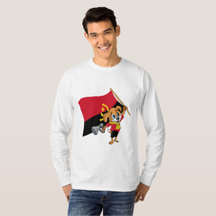 Camiseta Um Cão Fã Angolano
