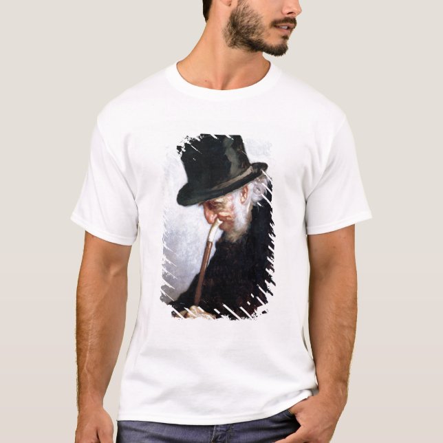 Camiseta Um capitão de mar aposentado de Massachusetts, (Frente)