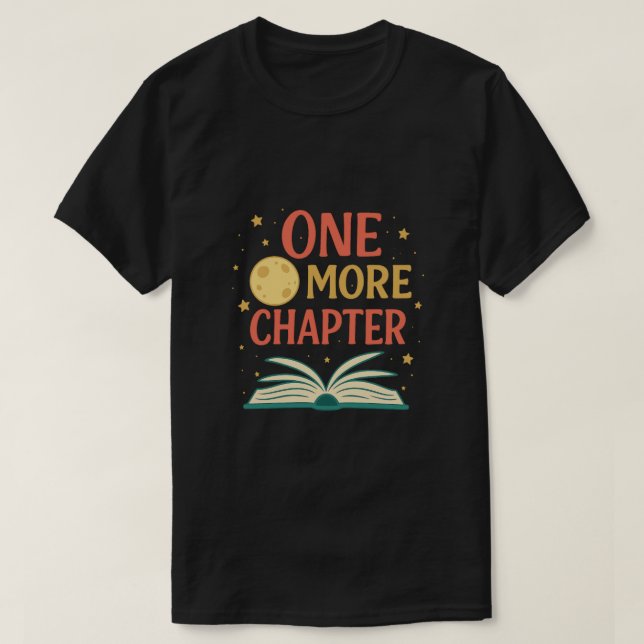 Camiseta Um Capítulo Mais (Frente do Design)