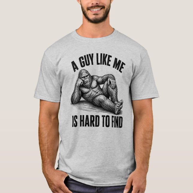 Camiseta Um Cara Como Eu é Difícil de Encontrar, Presente p (Frente)