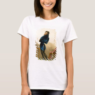 Camiseta Um casaco novo (litho da cor)