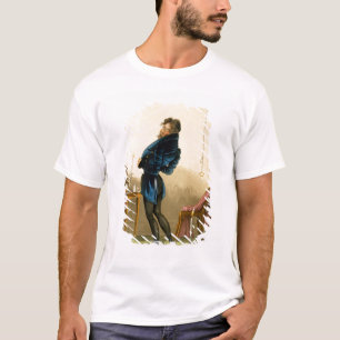 Camiseta Um casaco novo (litho da cor)