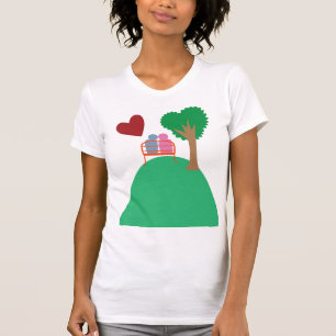 Camiseta Um casal se ​​encontrando