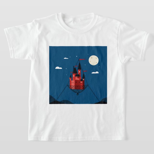 Camiseta Um castelo entre o céu e a terra (Postura )