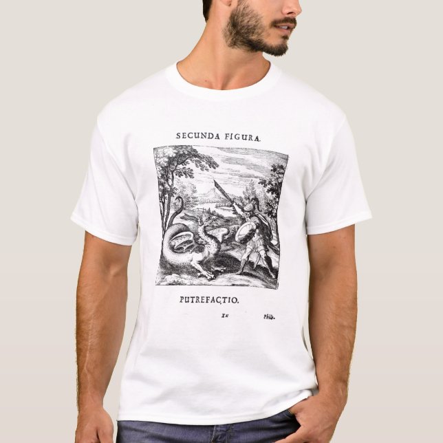 Camiseta Um cavaleiro que derrota 'Rot (Frente)
