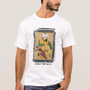 Camiseta Um chefe do Turkoman ou do Mongol que guardara uma