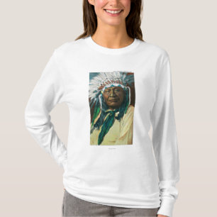Camiseta Um chefe indiano PortraitColorado do Arapahoe