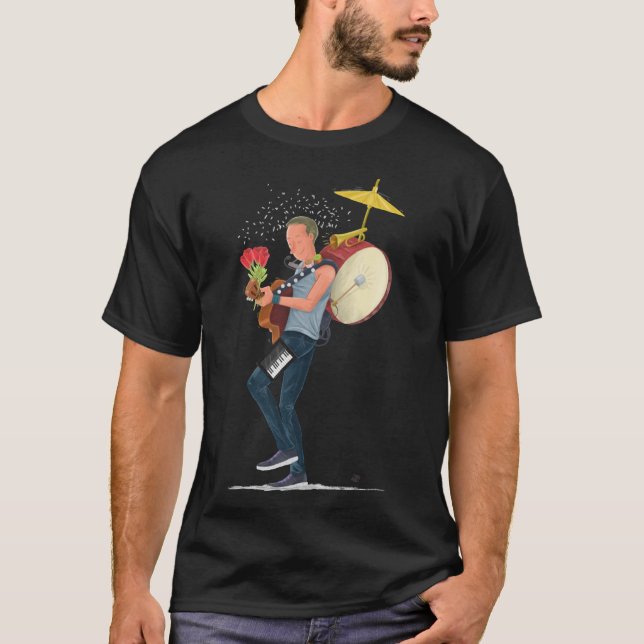 Camiseta Um cheio Céu de estrelas Clássico T-Shirt (Frente)