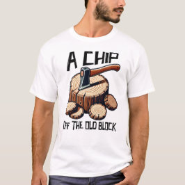 Camiseta Um chip do antigo bloco