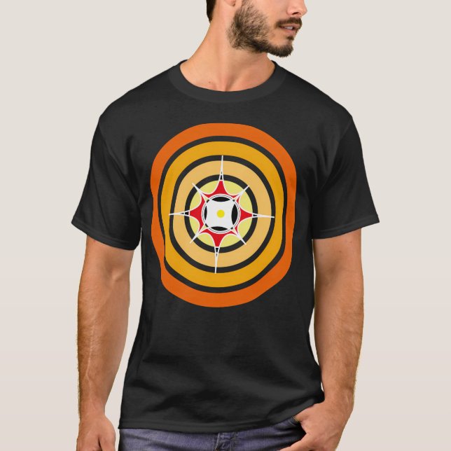 Camiseta Um Círculo Com Uma Estrela (Frente)