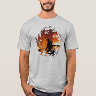 Camiseta Um círculo das chamas