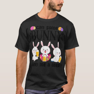 Camiseta Um Coelhinho Pode Me Trazer Um Dia De Páscoa Engra