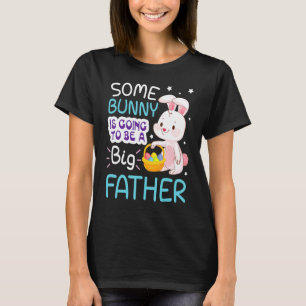 Camiseta Um Coelhinho Vai Ser Um Grande Pai Feliz Meu Ea