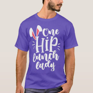Camiseta Um coelho Felz pascoa do almoço da Hip