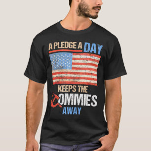 Camiseta Um Compromisso Por Dia Mantém A Força Longe Da Fla