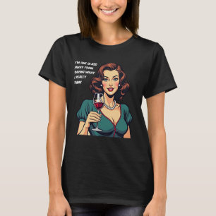 Camiseta Um Copo de Fala A Minha Mente