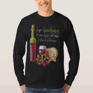 Camiseta Um Copo De Vinho Vermelho Poderia Salvar A Situaçã