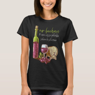Camiseta Um Copo De Vinho Vermelho Poderia Salvar A Situaçã
