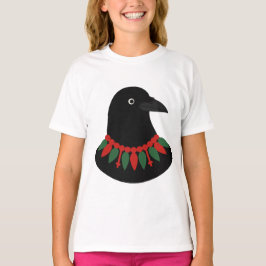 Camiseta Um corvo preto