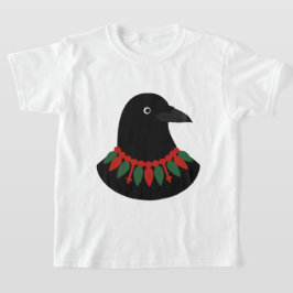 Camiseta Um corvo preto