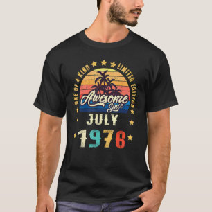 Camiseta Um De Um Giro Desde Julho De 1976