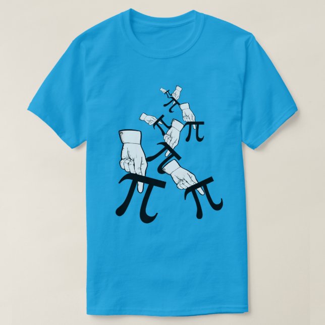 Camiseta Um dedo em cada pi (Frente do Design)