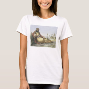 Camiseta Um descanso árabe no deserto, frontispício 'do T