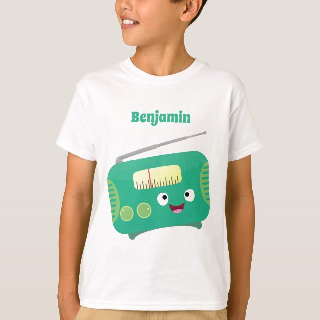 Camiseta Um desenho animado e divertido (Frente)