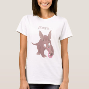 Camiseta Um desenho animado engraçado